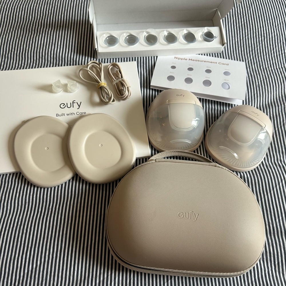 Eufy S1 Pro wearable breast pump with heating